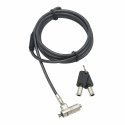DICOTA D31886 kabeļu slēdzene Melns, Sudrabs 2 m