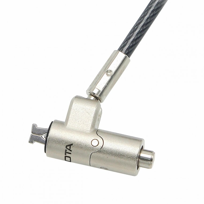 DICOTA D31886 cable lock Black, Silver 2 m – 3