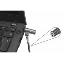 DICOTA D31886 kabelio užraktas Juoda, Sidabras 2 m DICOTA D31886 kabelio užraktas Juoda, Sidabras 2 m