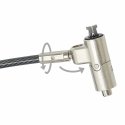DICOTA D31886 kaablilukk Must, Hõbe 2 m