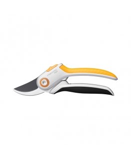 Fiskars Plus P531 секатор Обводной Черный, Оранжевый