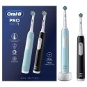 Oral-B Pro 1 PRO1CRSDUO elektrihambahari Täiskasvanud Pöörlev/võnkuv hambahari Must, Türkiis, Valge Oral-B Pro 1 PRO1CRSDUO elektrihambahari Täiskasvanud Pöörlev/võnkuv hambahari Must, Türkiis, Valge