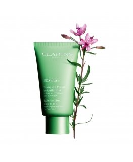 Clarins SOS Pure Puhdistusnaamio Naisten 75 ml Kerma