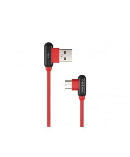 NATEC NKA-1201 USB-kaapeli USB 2.0 1 m USB A USB C musta, Punainen