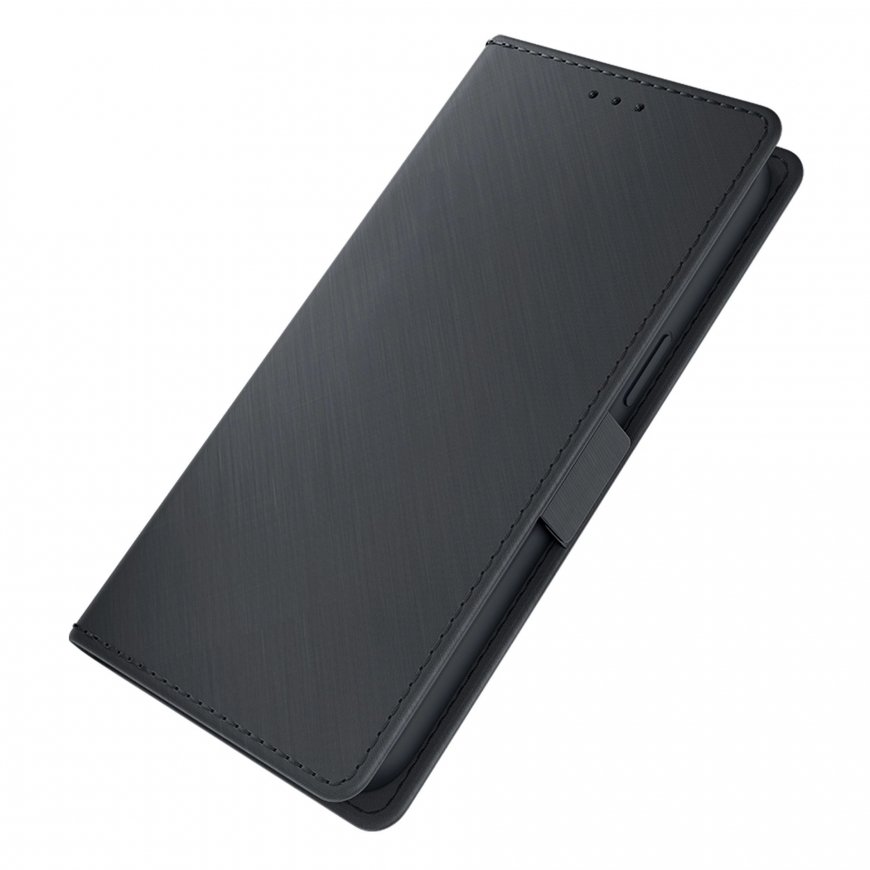 3MK Wallet Case mobiiltelefoni ümbris 15,5 cm (6.1") Rahakotiümbris Must