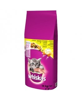 ‎Whiskas 5900951014369 сухой корм для кошек 14 kg Котенок Курица