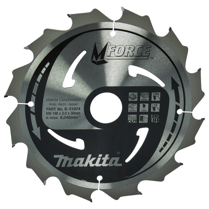 Makita M-FORCE griezējdisks disku zāģiem 19