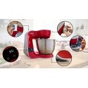 Bosch Serie 4 MUM5X720 köögikombain 1000 W 3,9 l Punane, Hõbe Sisseehitatud kaal Bosch Serie 4 MUM5X720 köögikombain 1000 W 3,9 l Punane, Hõbe Sisseehitatud kaal