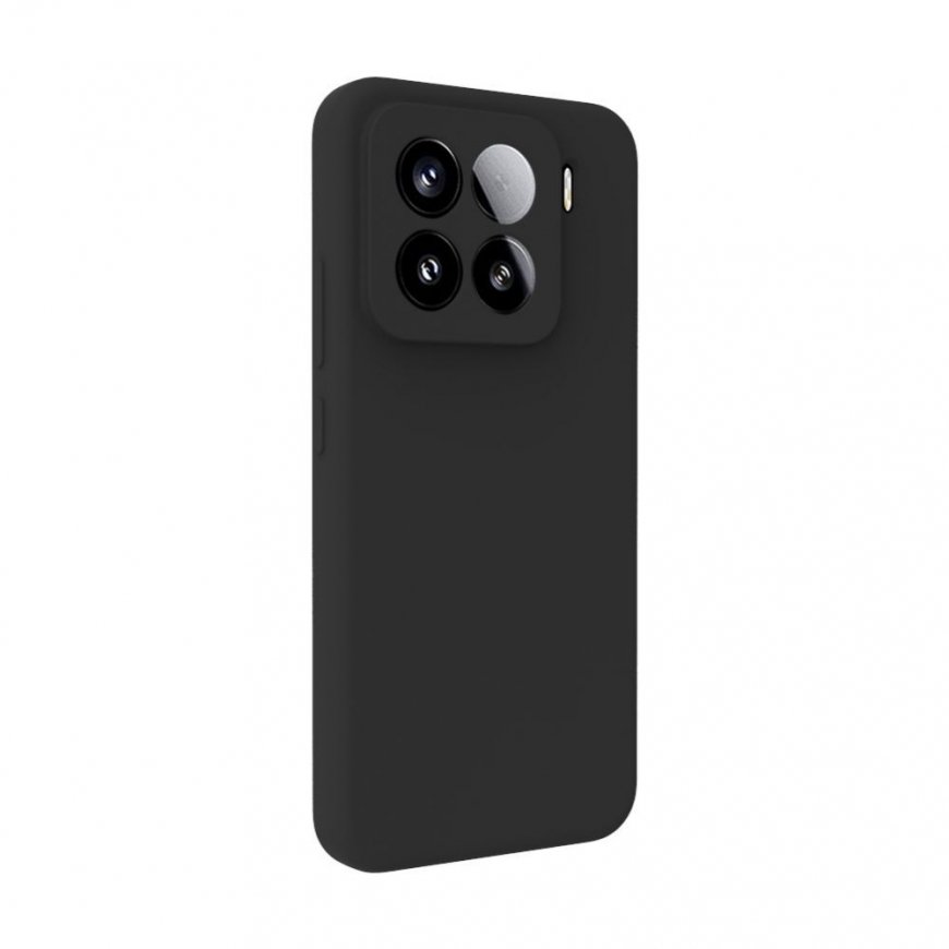Чехол Xiaomi 15 Premium Магнитный Мягкий На ощупь Силикон Черный