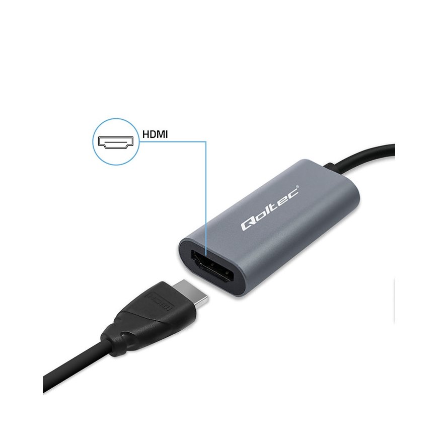 Qoltec 50331 interface cards/adapter USB Type-C – 2