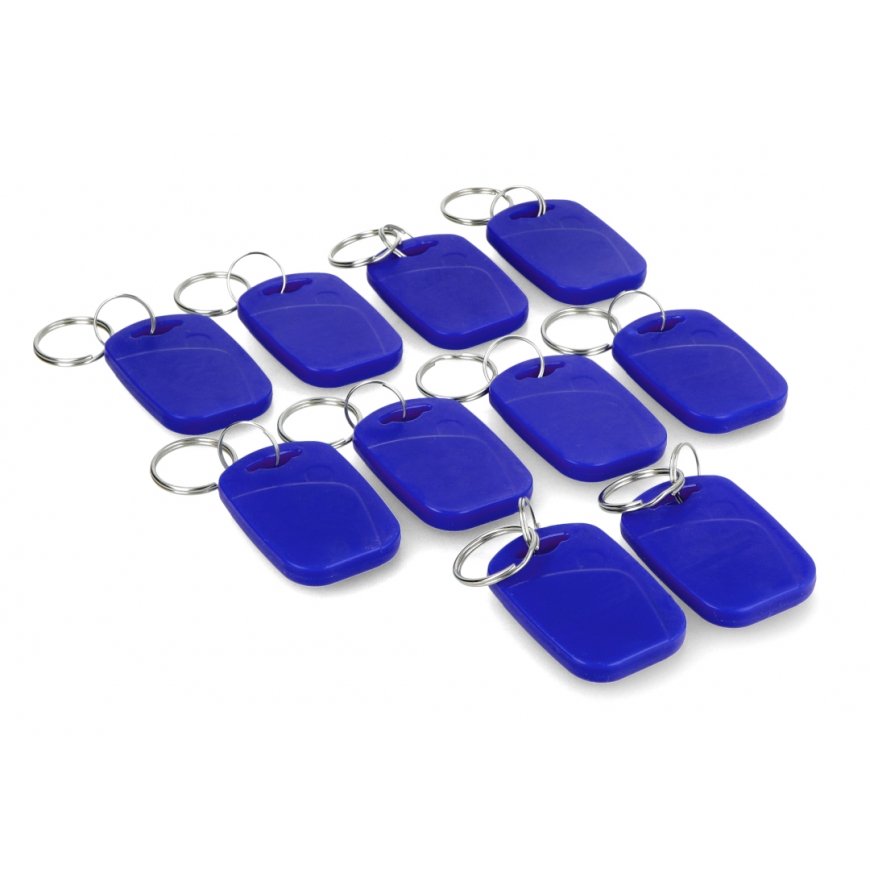 Oem 13.56MHz/125MHz RFID/NFC avaimenperä - 10 kpl. – 2