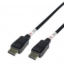 Deltaco DP80-1010 DisplayPort-kaabel 1 m Must Deltaco DP80-1010 DisplayPort-kaabel 1 m Must