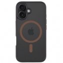 Taktinen MagForce Hyperstealth 2.0 -suojakuori iPhone 16:lle, musta|Mou