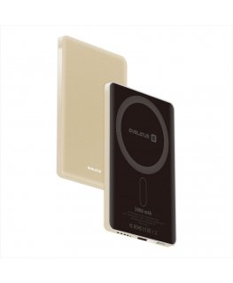 PD20W 5000mAh Повербанк MagLink Elite с беспроводной зарядкой EVEP02PBMEG Золотой