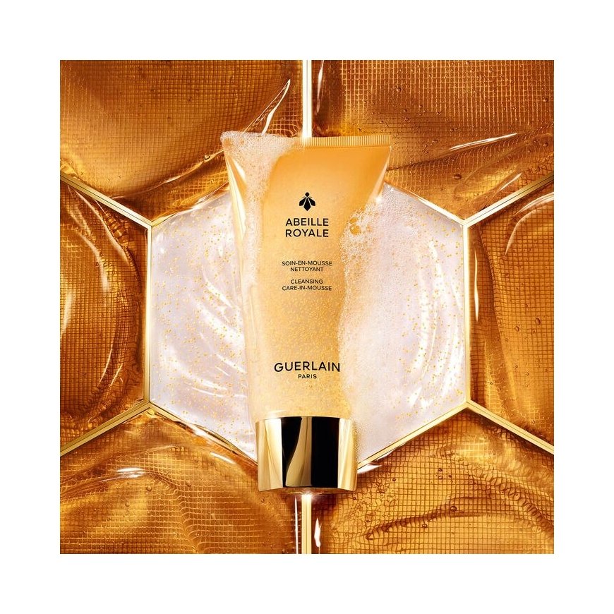 Guerlain Abeille Royale Cleansing Care-in-Mousse Valomosios putos Moteriškas 175 ml – 2
