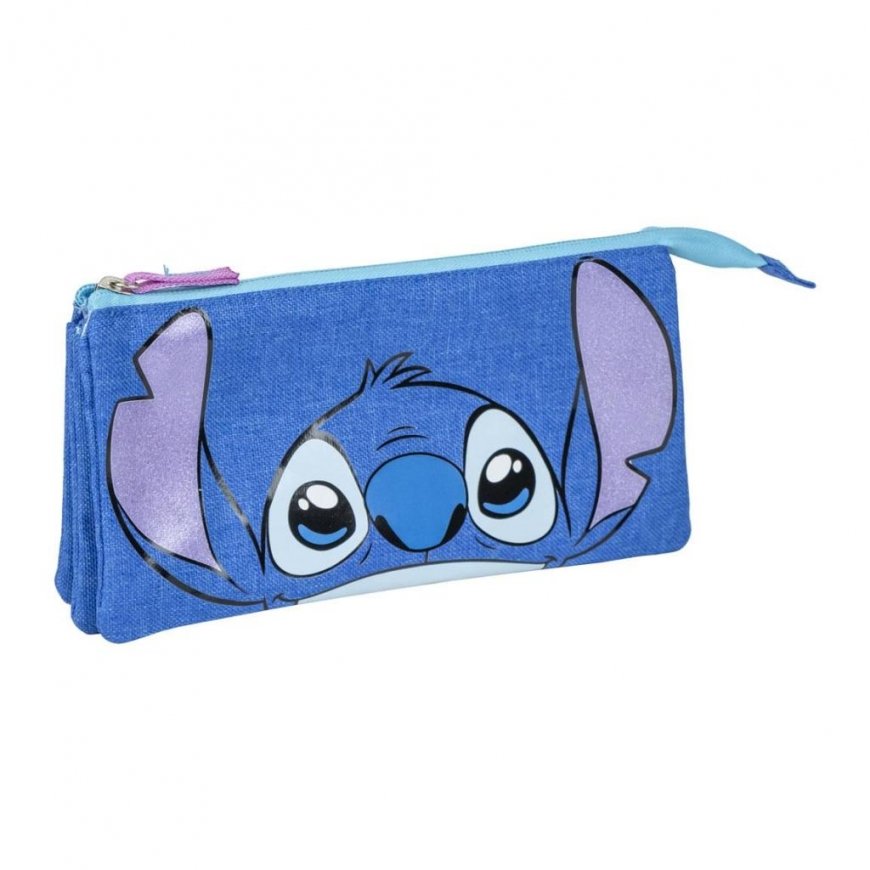 CERDÁ Disney Stitch triple pencil case