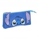 CERDÁ Disney Stitch trīskāršs zīmuļu futrālis CERDÁ Disney Stitch trīskāršs zīmuļu futrālis
