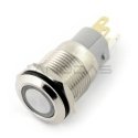 Oem ON-OFF-kytkin kiinnityksellä - PBW-16AP - 2A/250V - litteä punainen pyöreä