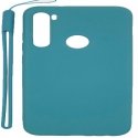 Xiaomi Xiaomi Redmi Note 8 / Redmi Note 8 2021 Pehmea puudutusega silikoonist ümbris rihmaga Sinine Xiaomi Xiaomi Redmi Note 8 / Redmi Note 8 2021 Pehmea puudutusega silikoonist ümbris rihmaga Sinine