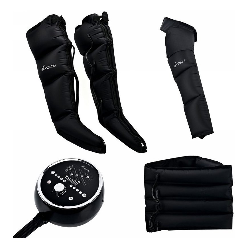Lymphatic drainage, pressotherapy body device Be OSOM Air Compression Massager BEOSOMRD108
