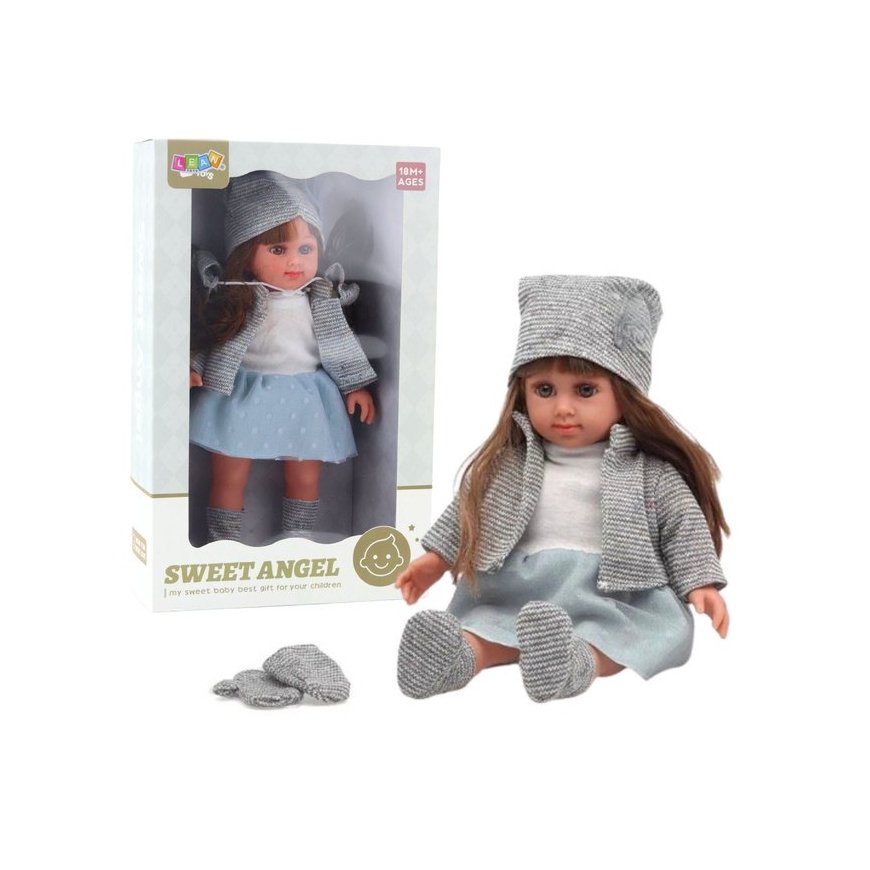 Lean Toys Lėlė Sweet Angel, 36,5 cm