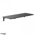 Maclean folding shelf/top, black, 100 x 40 cm, max. 50 kg, MC-128 B Maclean folding shelf/top, black, 100 x 40 cm, max. 50 kg, MC-128 B