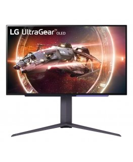 LG 27GS95QX-B tietokoneen litteä näyttö 67,3 cm (26.5") 2560 x 1440 pikseliä Quad HD OLED musta