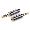 Ugreen 20502 kaabli soomuutja 2.5 mm 3.5 mm Must