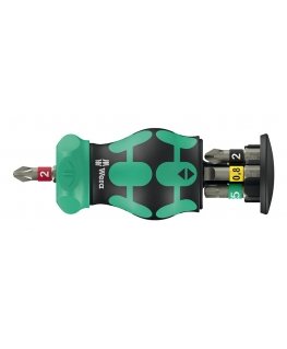 Wera Kraftform Kompakt Stubby magazine RA 2 skrūvgrieža uzgaļu turētājs 6 pcs