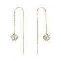 Brilio Silver Elegant dangling earrings with cubic zirconia EA1201W Brilio Silver Elegant dangling earrings with cubic zirconia EA1201W