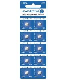 Everactive EVAG3 kotitalousparisto Kertakäyttöinen akku LR41 Alkali
