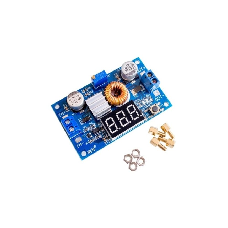 OEM DC/DC voltage converter from 4-38V to 1.25-36V 75W (STEP DOWN) + voltmeter