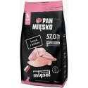 Pan Mięsko vistas un truša sausā barība kaķiem, kraukšķi XS 1,6 kg Pan Mięsko vistas un truša sausā barība kaķiem, kraukšķi XS 1,6 kg