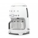 Smeg 50's Style Drip Filter Coffee Machine DCF02WHEU White Smeg 50's Style Drip Filter Coffee Machine DCF02WHEU White