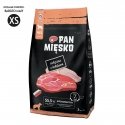 Pan Mięsko Cielēna ar tītaru sausā barība suņiem kraukšķi XS 3kg Pan Mięsko Cielēna ar tītaru sausā barība suņiem kraukšķi XS 3kg