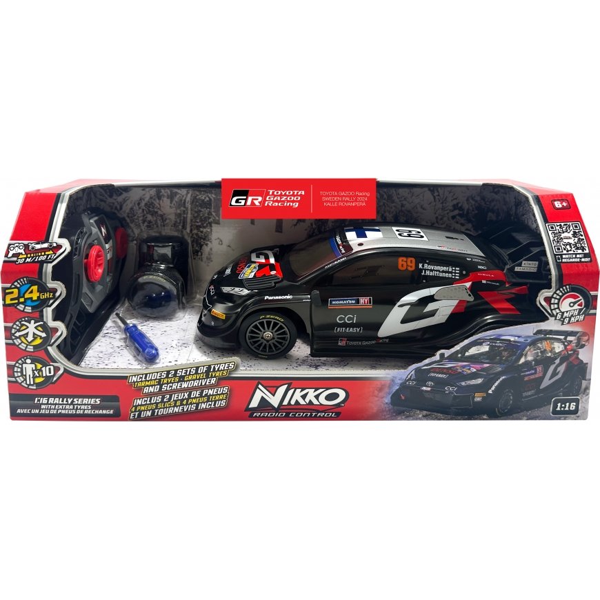 NIKKO Toyota Gazoo Racing Rovanperä Zviedrijas