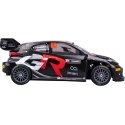 NIKKO Toyota Gazoo Racing Rovanperä Zviedrijas rallijs 2024, tālvadības auto ar papildu riepām, 1:16