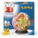 Ravensburger 3D Puzzle Ball: Pokémon - Kanto Region 3D-palapeli 73 kpl Sarjakuvat Ravensburger 3D Puzzle Ball: Pokémon - Kanto Region 3D-palapeli 73 kpl Sarjakuvat
