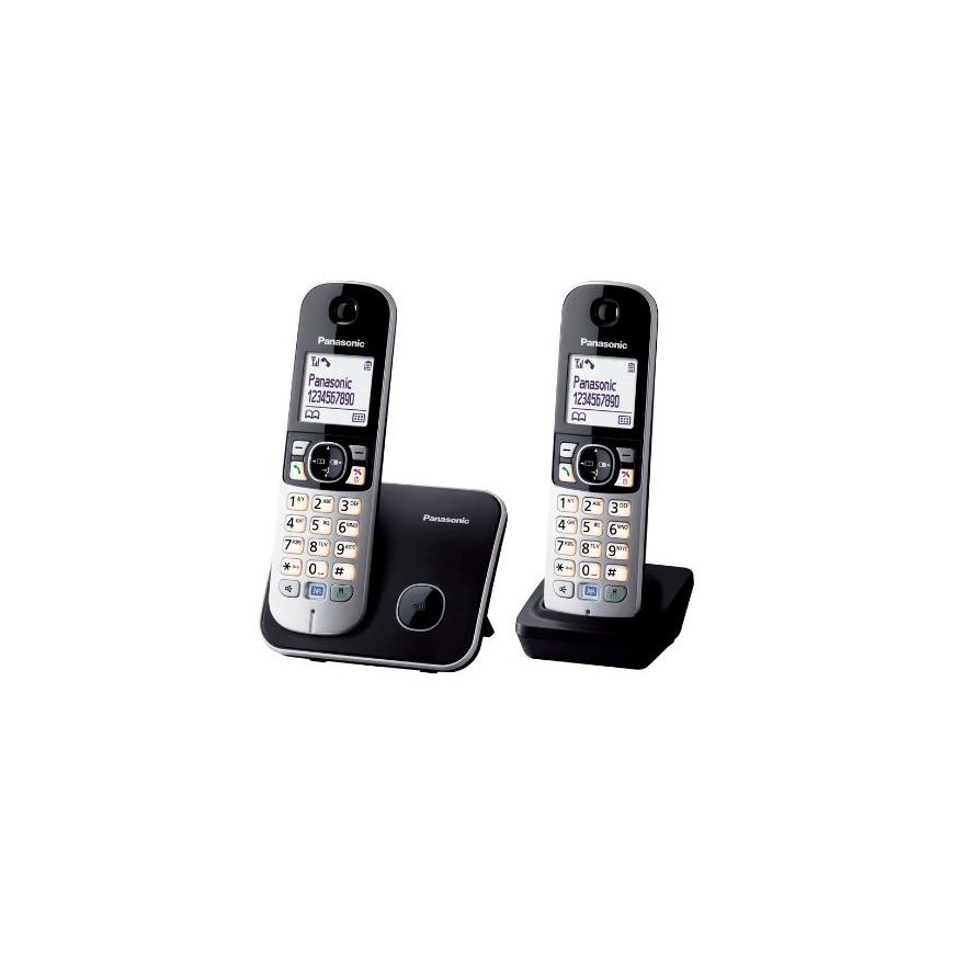 Panasonic KX-TG6812 DECT telefons Zvanītāja ID