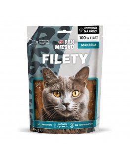 Pan Mięsko Cat Treat Mackerel Fillets 100g