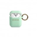 Airpods Pro Glitter Silicone Case Green