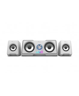 C-TECH spk-16wh набор аудио колонок 16 W Универсальная Белый 2.1 канала