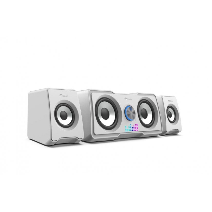 C-TECH spk-16wh speaker set 16 W Universal White 2.1 channels – 2