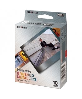 1 Fujifilm instax wide filmas šlifuotas metalas