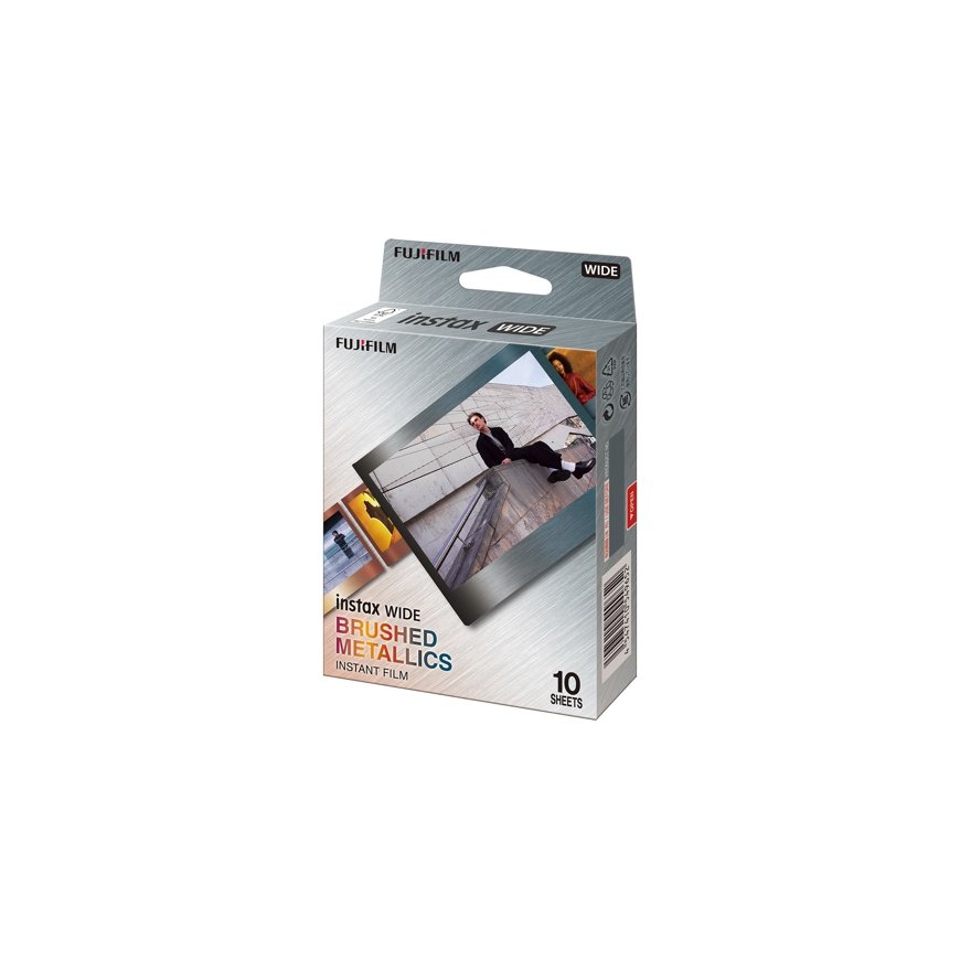 1 Плёнка Fujifilm instax wide с обработкой под металл