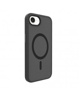 Apple iPhone 16e Hybrid -kotelo MagSafe PC+TPU musta