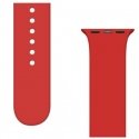Strap APS silikona pulksteņa siksna Ultra / 8/7/6/5/4/3/2 / SE (45/44 / 42mm) pulksteņa siksna sarkana