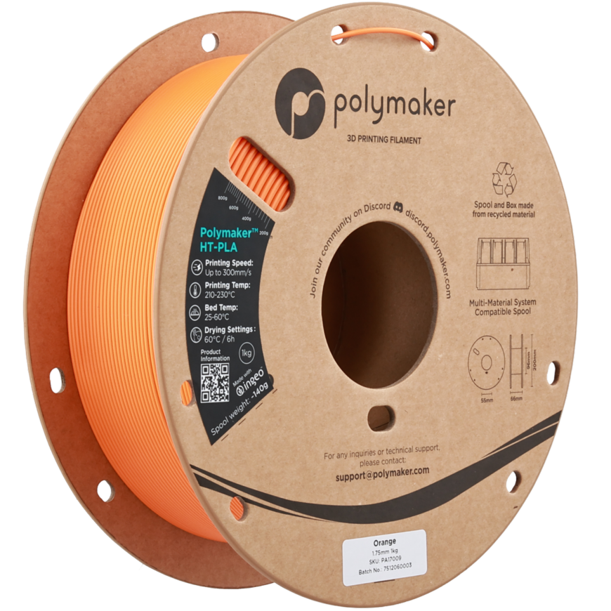 Polymaker HT-PLA 1,75 mm 1 kg - Geltona – 2