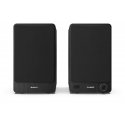 Sharp Bookshelf Speakers 2 joslu Melns Vadu & Bezvadu 60 W Sharp Bookshelf Speakers 2 joslu Melns Vadu & Bezvadu 60 W