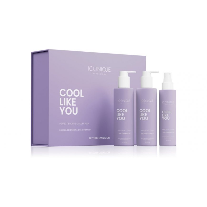 ICONIQUE Professional Mask for cool & radiant blonde Cool Like You (Violet Mask)